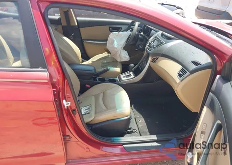 2013 Hyundai Elantra Gls from USA, damaged, VIN 5NPDH4AE3DH336309